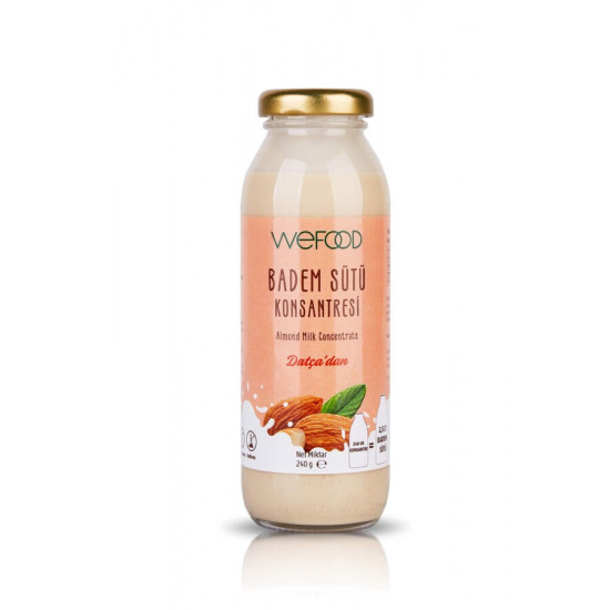 Original organic almond milk without sugar 240g