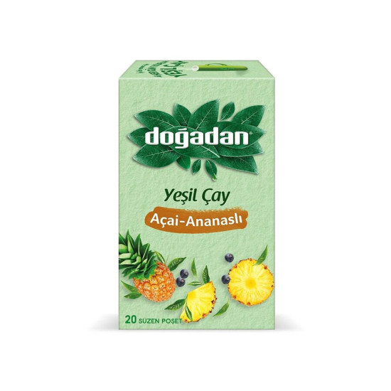Turkish Pineapple Green Tea, 20 Bags