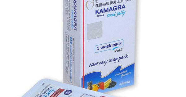 kamagra oral jelly 100 mg Fuity 7 Sachets الطعم و الأداء الأقوى للرجال