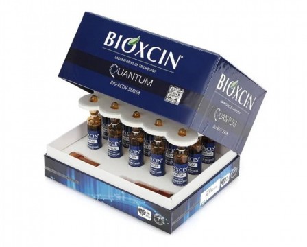 3 boxes of Bioxin ampoules for hair loss