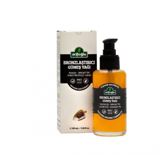 Organic tanning oil 100 ml