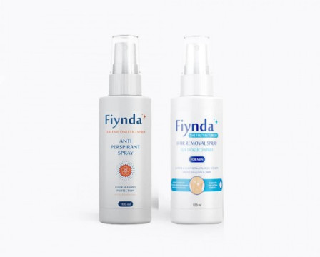 Fiynda Hair Removal and Antiperspirant Spray for Men