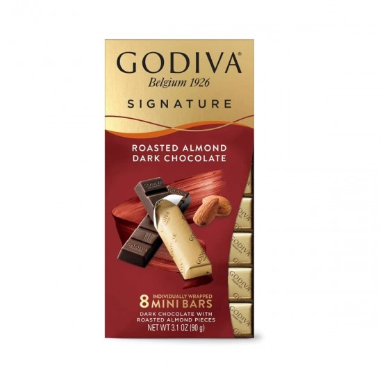 Godiva Mini Bars Roasted Almond Butter, 8 Sticks