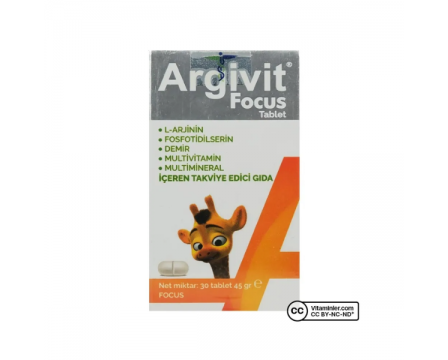 Argivit Focus for height growth 30 tablets
