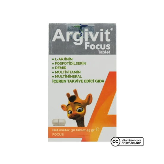  Argivit Focus for height growth 90 tablets  package