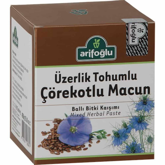 Arif Oğlu Turkish Honey With Nigella Sativa & Ruta Graveolens , 450 G