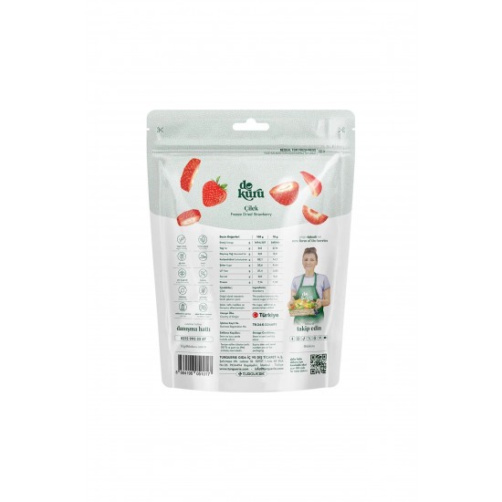 Dokuru Freeze Dried Strawberries Bag Dokuru Freeze Dried Strawberries Bag