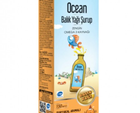 Orzax Fish Oil Syrup Orange Flavour 150ml