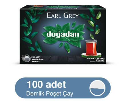 Turkish Earl Grey Tea, 100 Bags