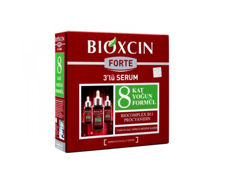 3 عبوات سيروم Bioxcin بايوكسين للشعر ، 50 مل