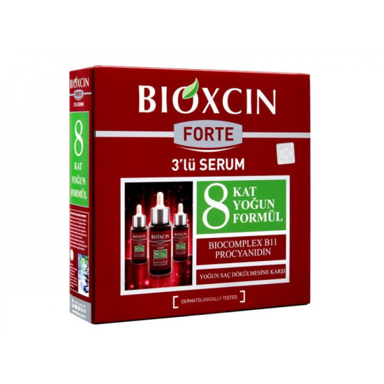 3 Packs of Bioxcin Hair Serum, 50 ml