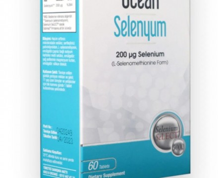 Ocean Selenium 200mcg 60 Tablet