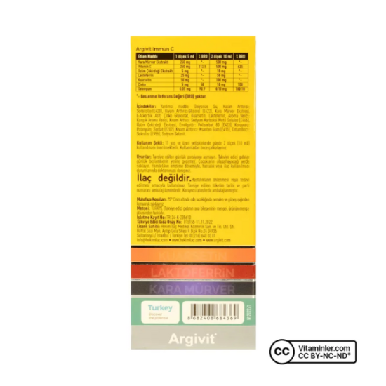 ARGIVIT IMMUN C syrup 150 ml
