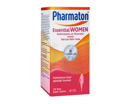 Women Pharmaton Vitamin Tablets, 30 Tablets