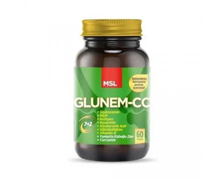  أقراص الجلوكوزامين MSL Glunem-cc 