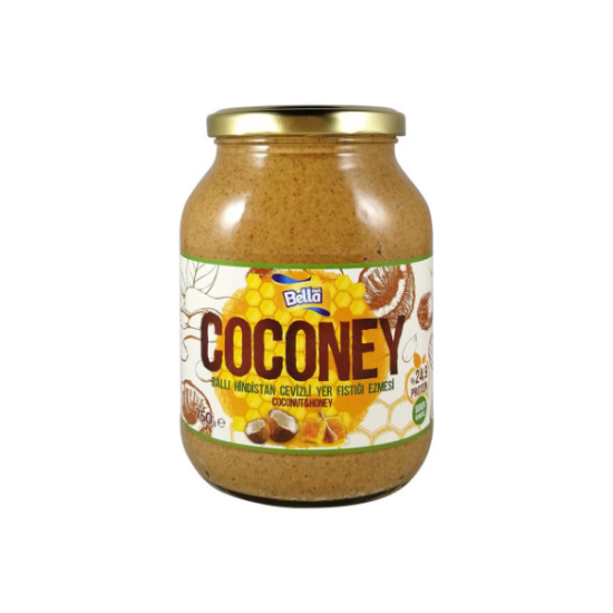 Peanut butter with honey and coconut – 750 grams