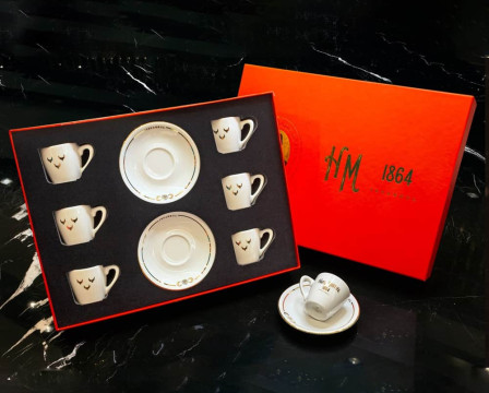 Hafiz Mustafa Turkish Coffee Set of Cups – 6 pieces