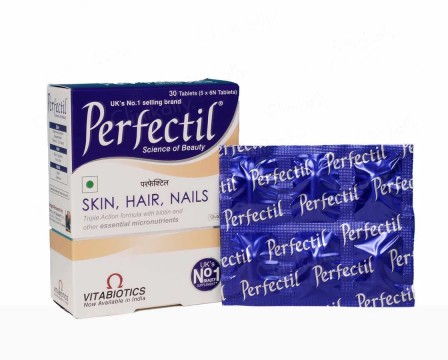 Perfectil tablets for hair, skin, and nails - 30 capsules