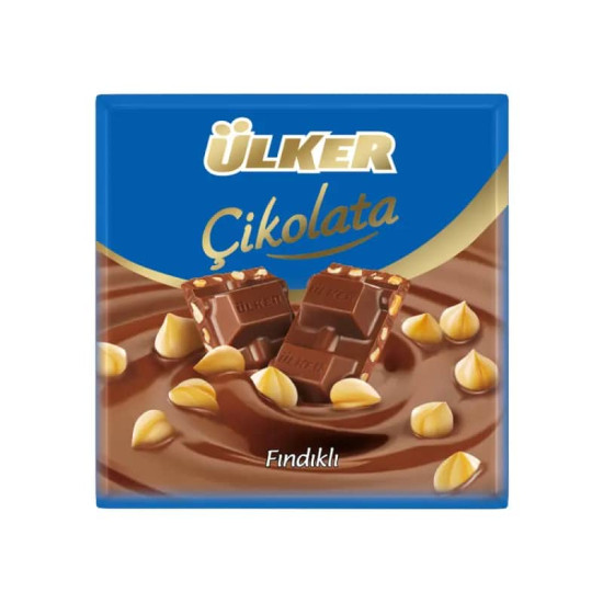  Ulker Hazelnut Chocolate 6 pcs- 70 Gr
