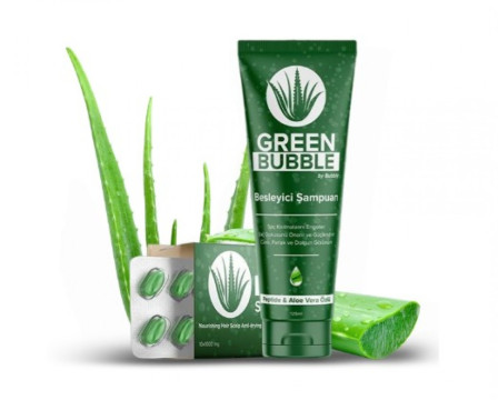 Golden offers for the original Green Bubble hair growth shampoo