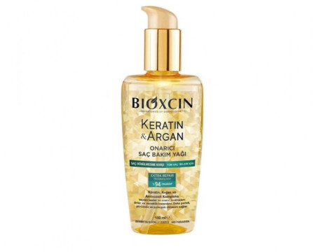 Bioxin oil with argan and keratin for hair