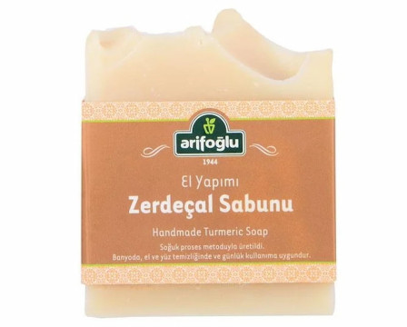 Turkish Natural Turmeric Soap, 100 G