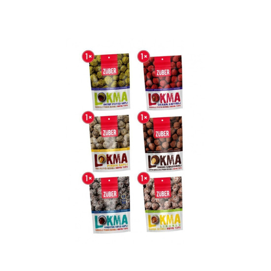 Deluxe Lokma package with six flavors