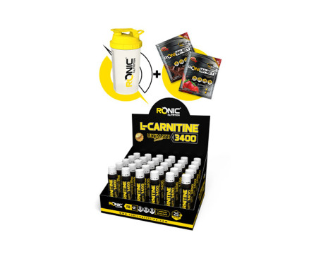 L-carnitine drink for burning fat 30 doses with a gift