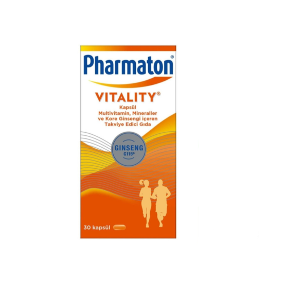 Pharmaton Vitality Vitamin Pills 30 Tablets