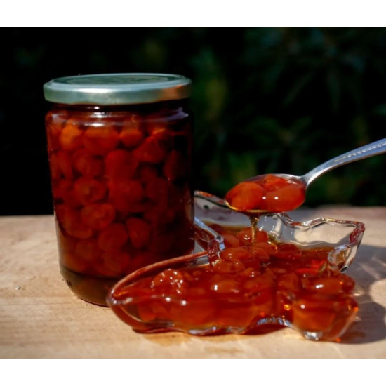 Ready-made white cherry jam from Nazilköy – 460 grams