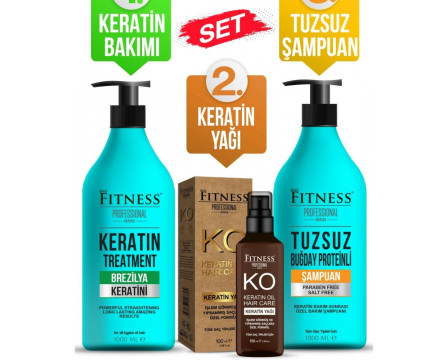 Original keratin treatment kit for damaged hair
