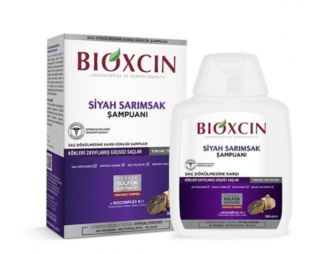 Bioxcin black garlic shampoo