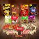  Ulker halley Chocolate assorted box 12 pcs- 70 Gr