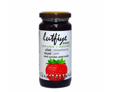 Organic Sugar-Free Strawberry Jam, 280 G
