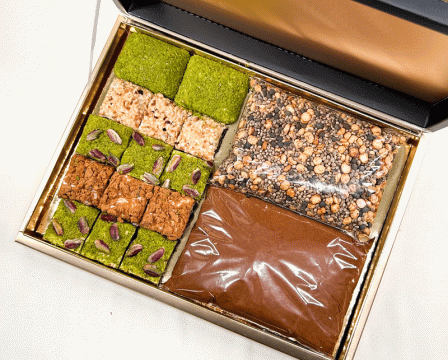 Gift set with coffee and Turkish delight 1.3 kg