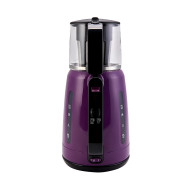 KARACA Cookplus Electrical Turkish Tea Pot, Violet Color