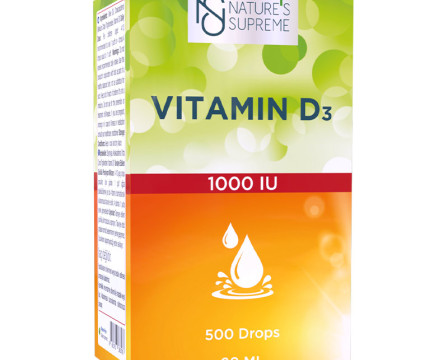 فيتامين D3 من نيتشرز سوبريم | 20 مل (قطرات)