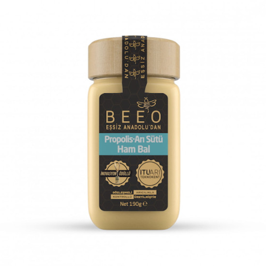 Beeo Propolis Honey and Royal Jelly for Adults, 190G