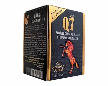gold q7 عسل  240 g