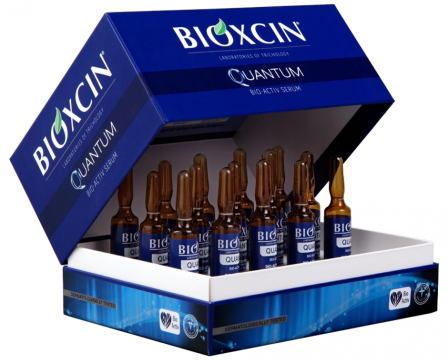 3 boxes of Bioxin ampoules for hair loss