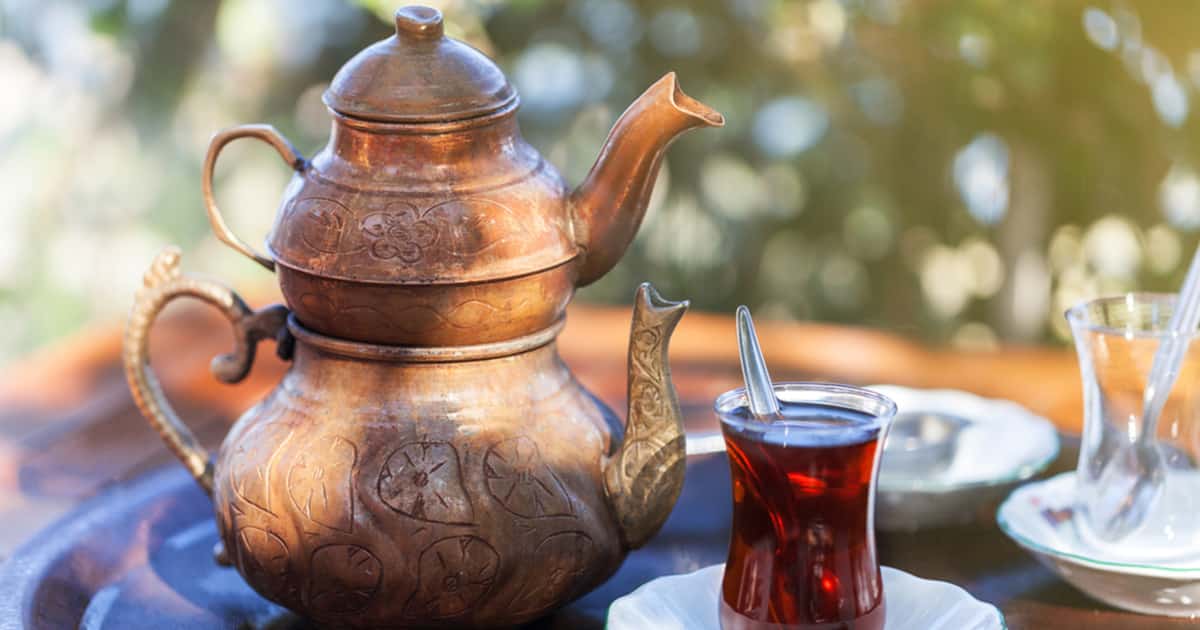 ابريق الشاي التركي