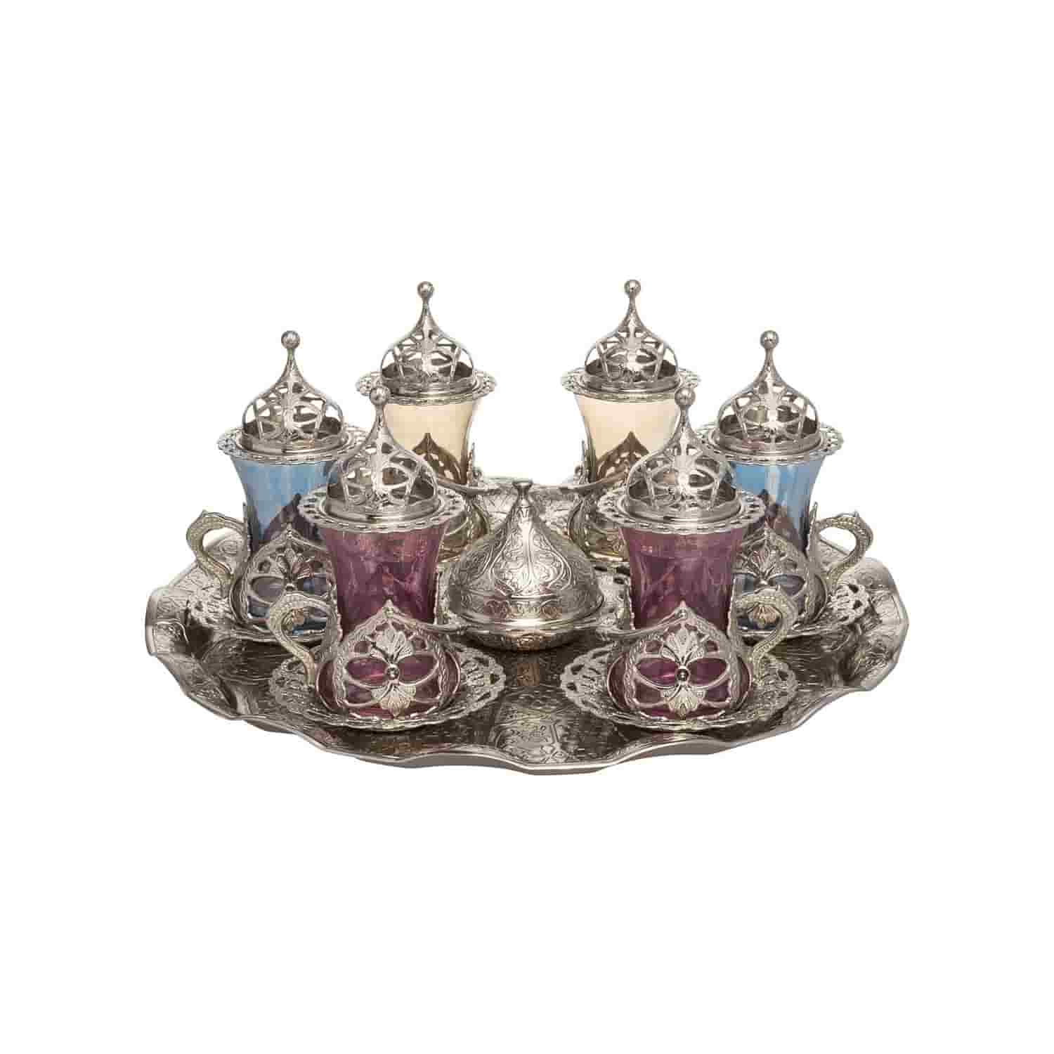 Luxurious Turkish Tea Cups set